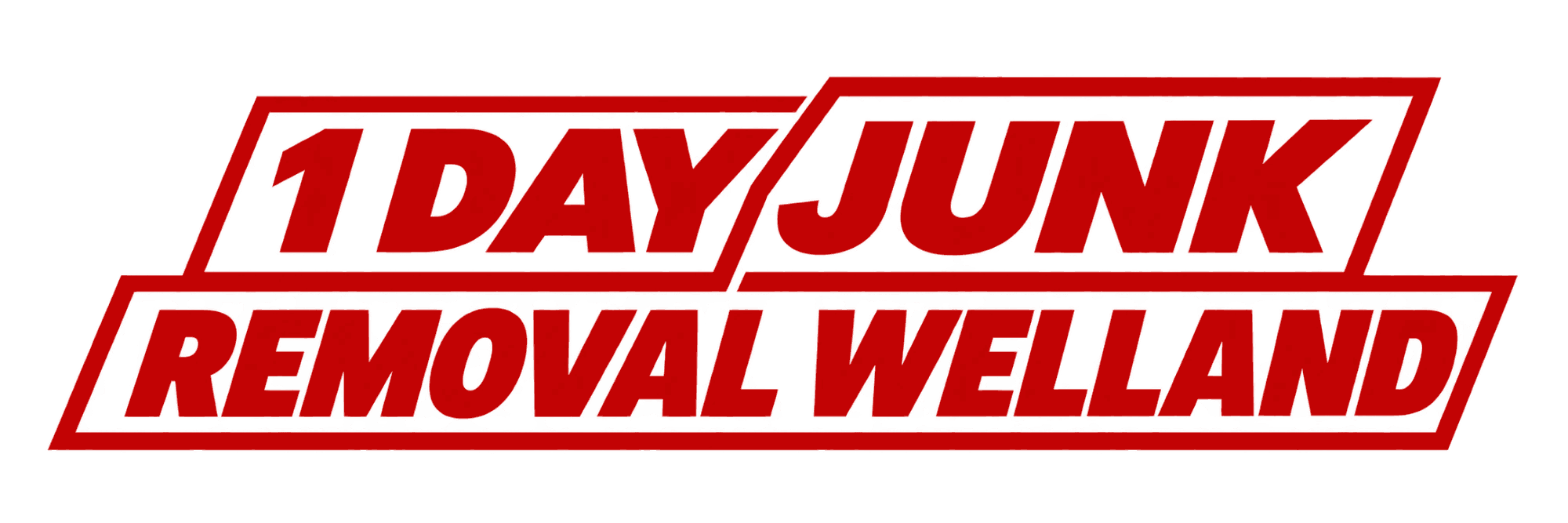 1 Day Junk Removal Welland wide logo